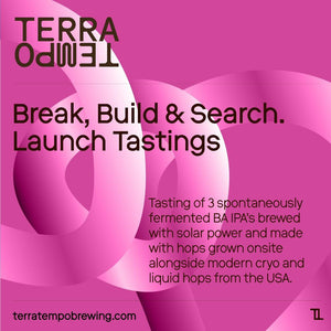 Guided Tasting - Terra Tempo. Sunday 18th. 2-4pm
