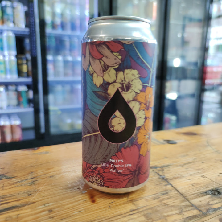 Pollys - Wallow - DDH DIPA (440ml Can) - Pop’n’Hops